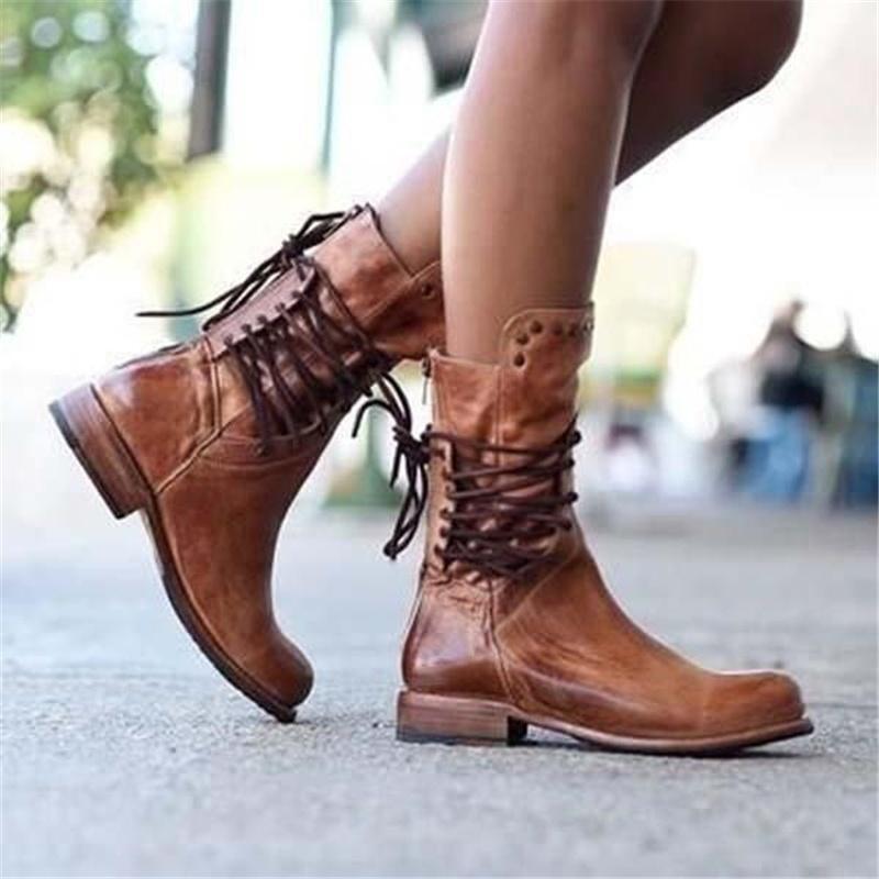 Doris | Vintage Look Boots
