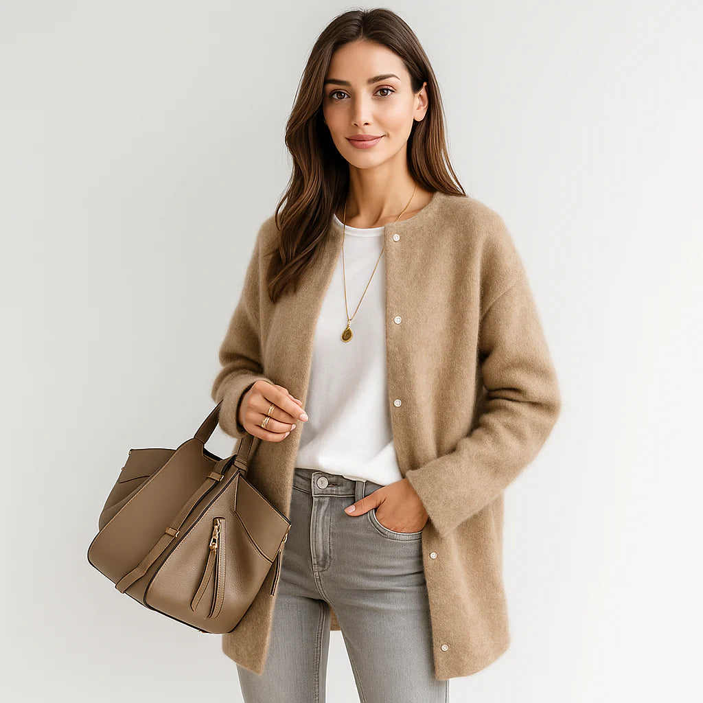 Sofia Amoretti Luxe Wool Cardigan