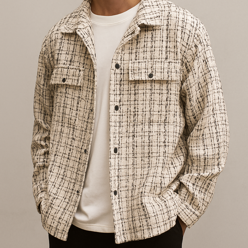 Heritage Tweed Shacket