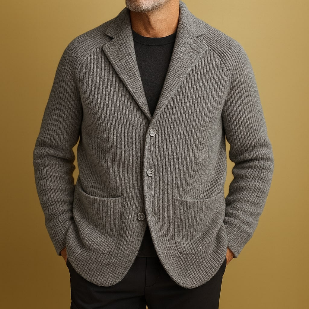 Renzo Knit Blazer Cardigan