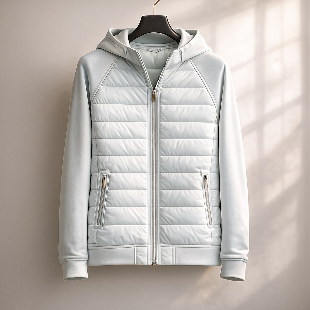 Matteo Quilted Zip Hoodie