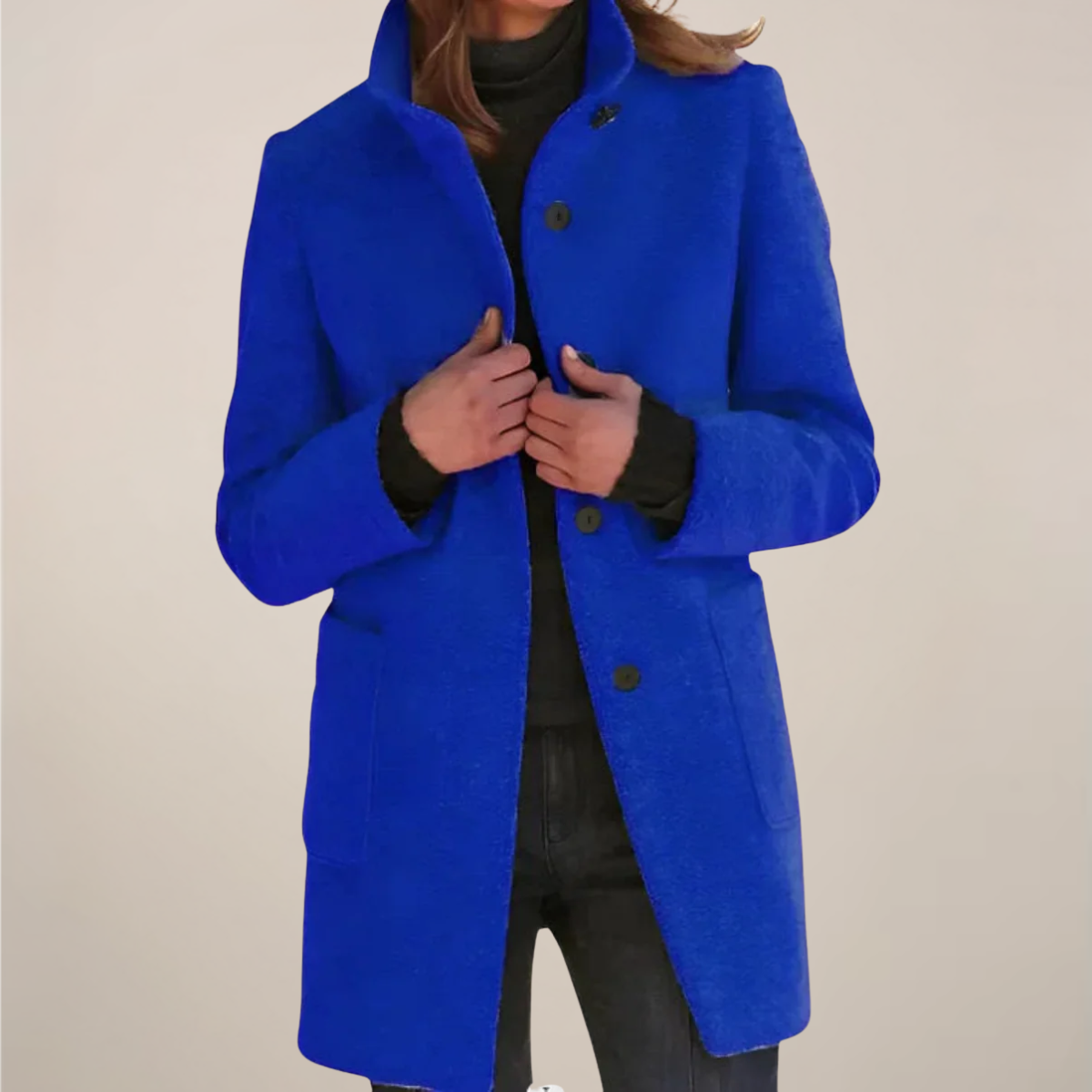 Maison Mary™ | Soft Single Breasted Long Coat