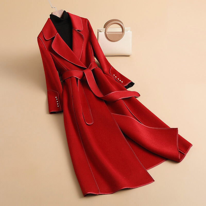 Lea | Premium Long Cashmere Coat
