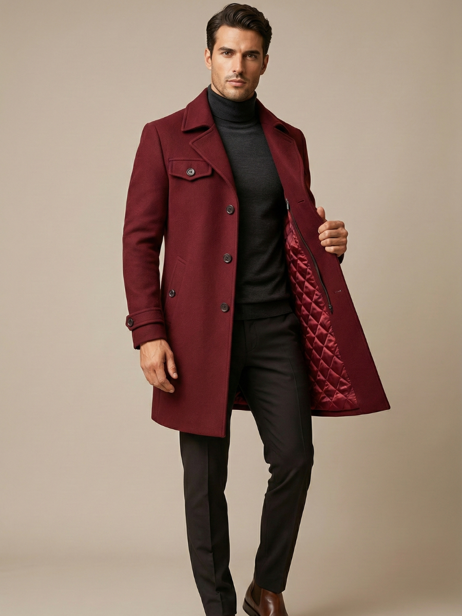 Quinn | Wool Coat
