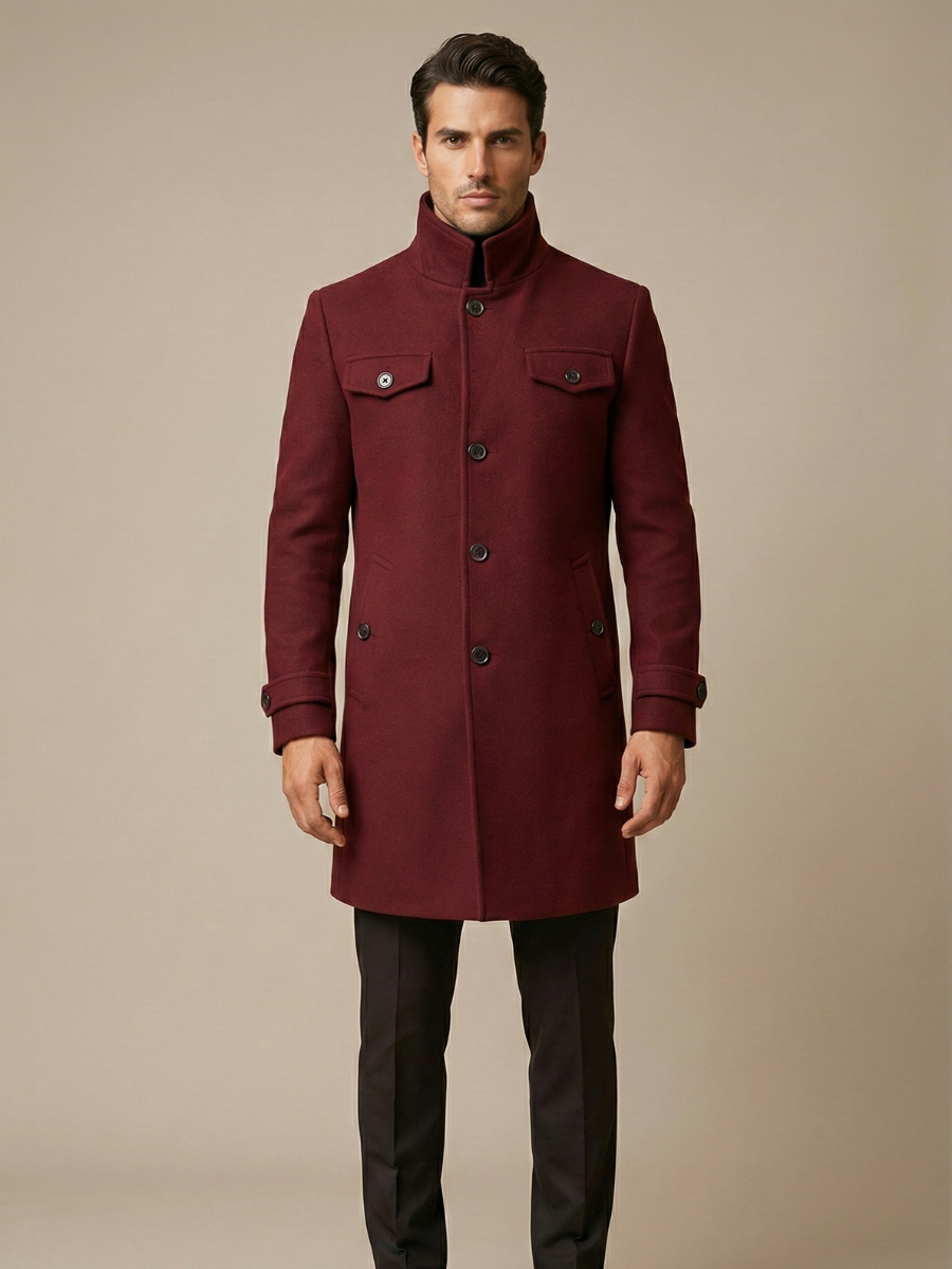 Quinn | Wool Coat