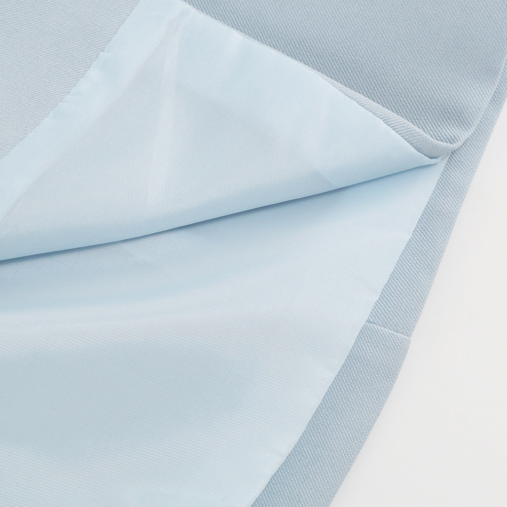 Maison Mary™ | Luxe Cape Blazer With Mini Dress And Belt