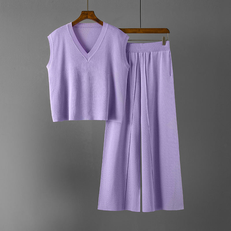 Maison Mary™ | Effortless Style Knitted 2 Piece Set