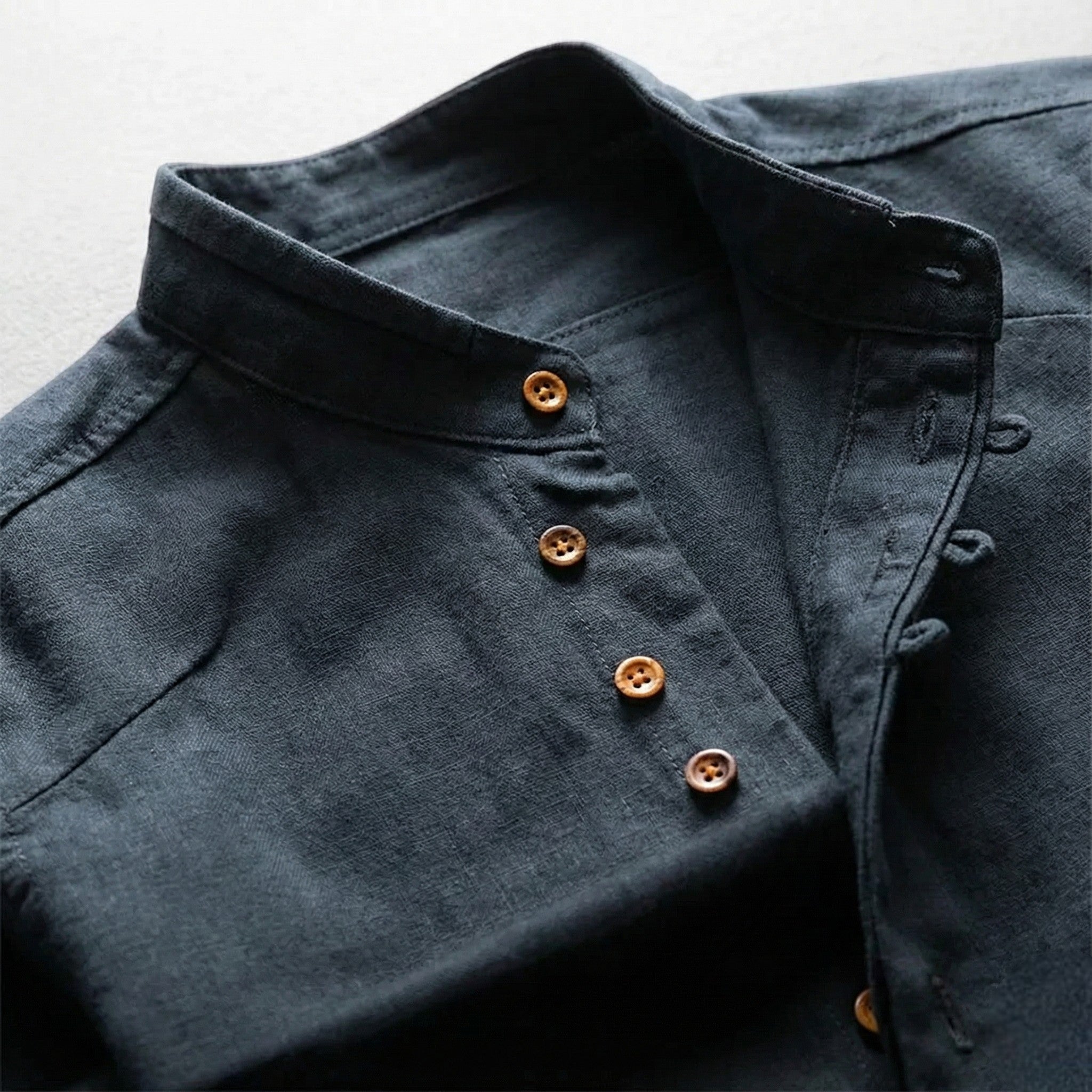 Asuka Japanese Linen Shirt