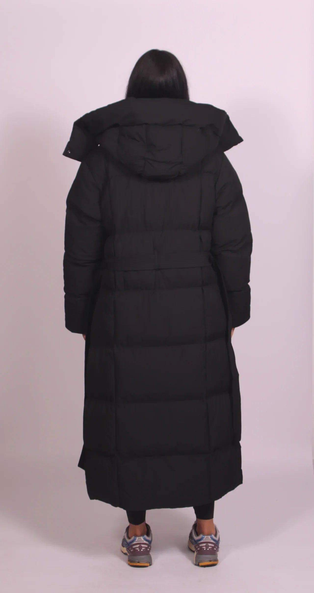 Carmen - Premium Long Belted Puffer Coat