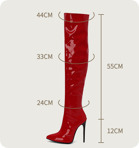 Maison Mary™ | Signature Knee-High Stiletto Boots
