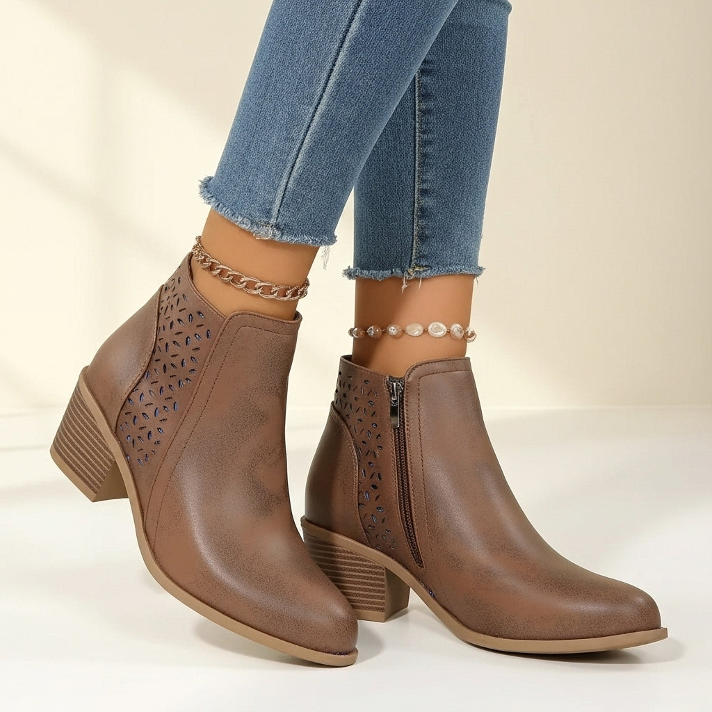 Lumiere | Leather Ankle Boots Limited Edition