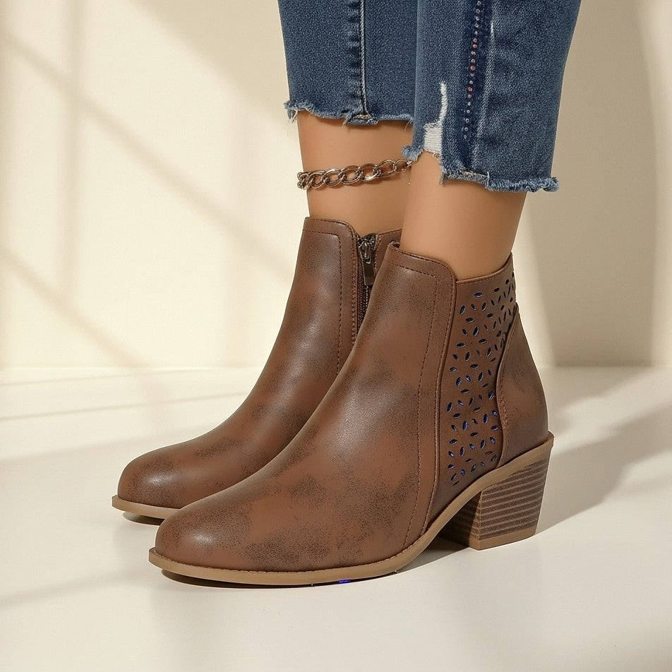 Lumiere | Leather Ankle Boots Limited Edition