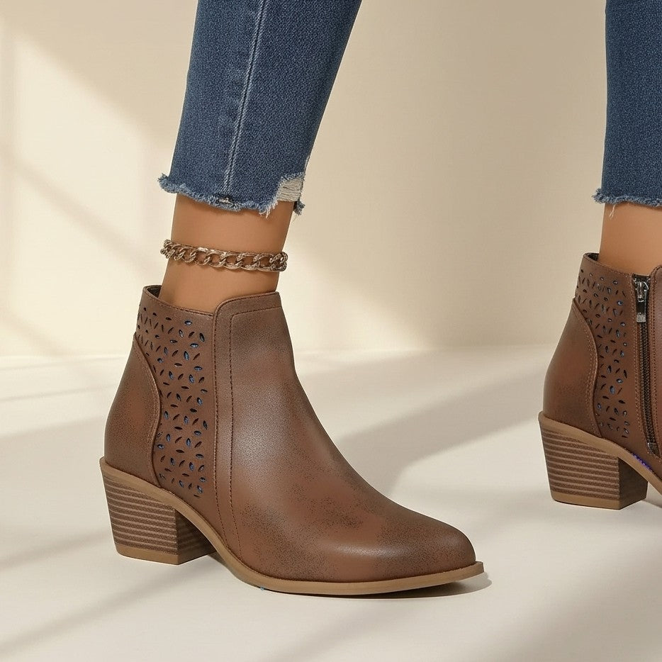 Lumiere | Leather Ankle Boots Limited Edition