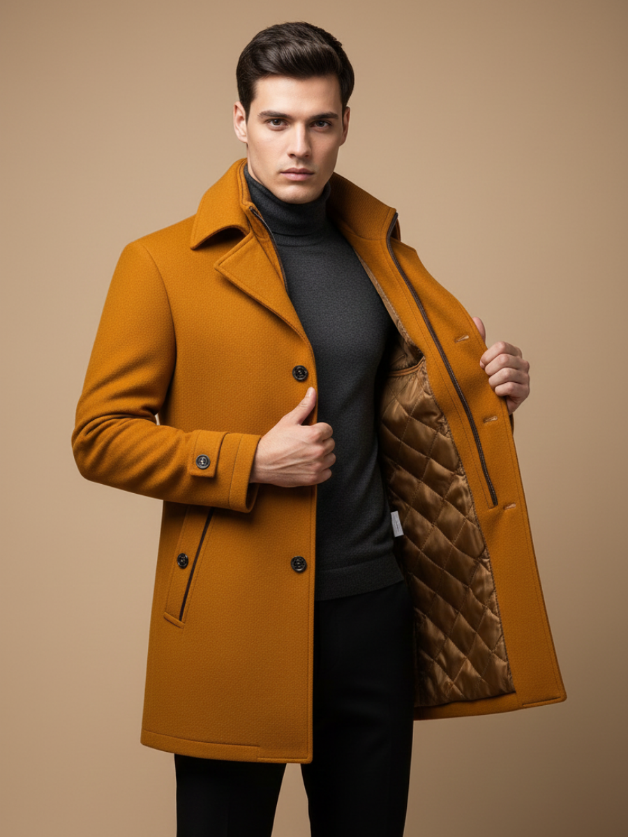 Quinn | Wool Coat