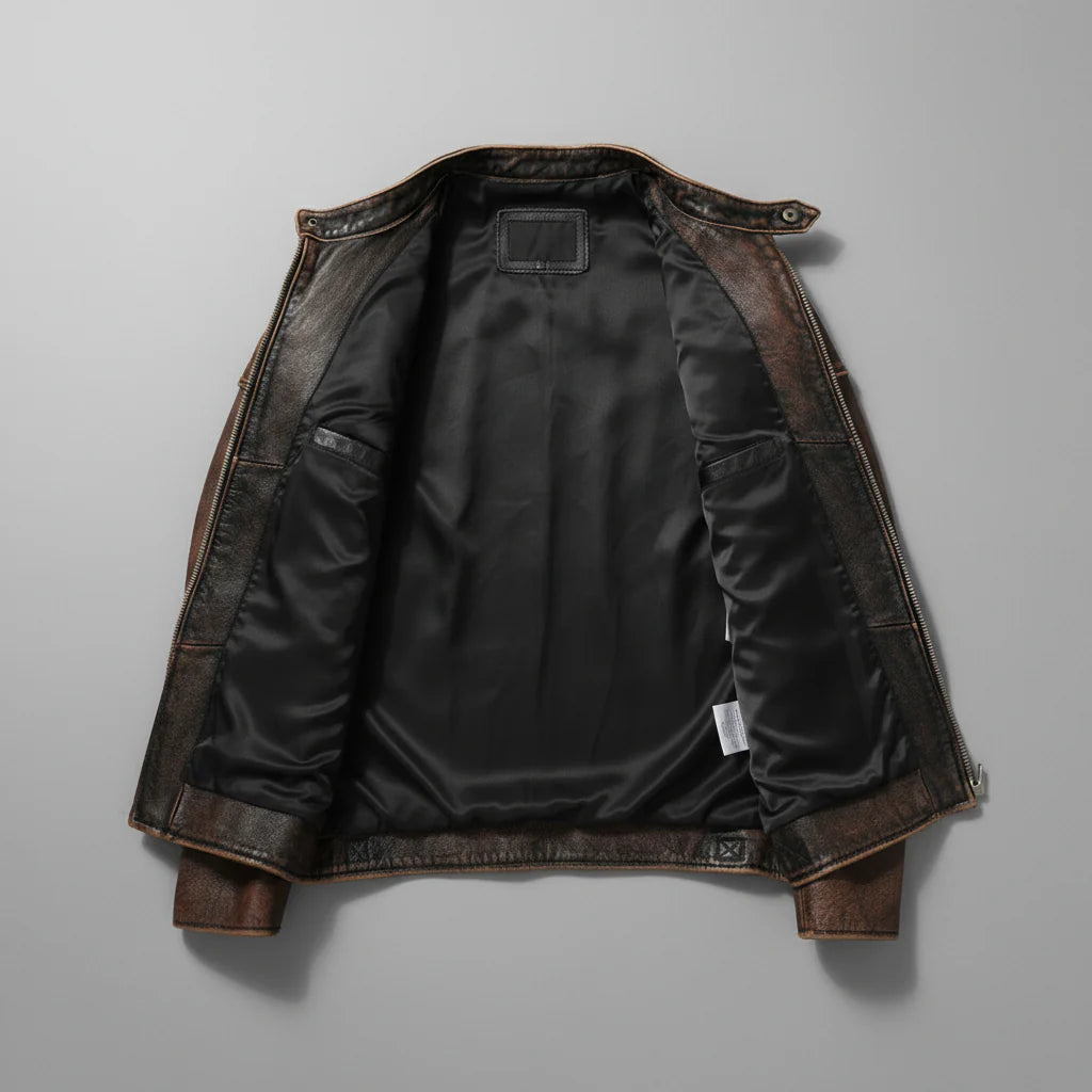 COLE MADDOX LEATHER JACKET