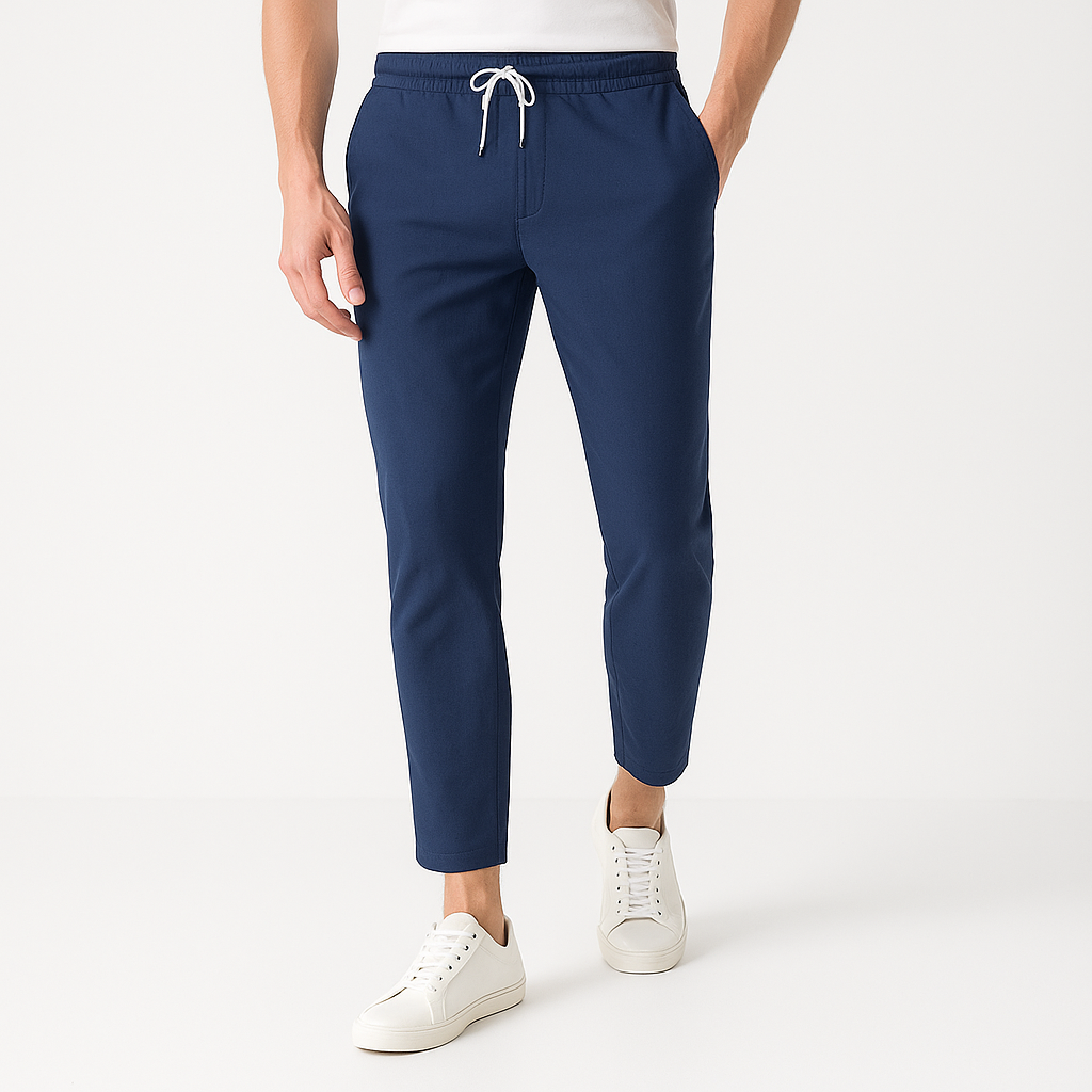 Monaco Cotton Linen Trousers