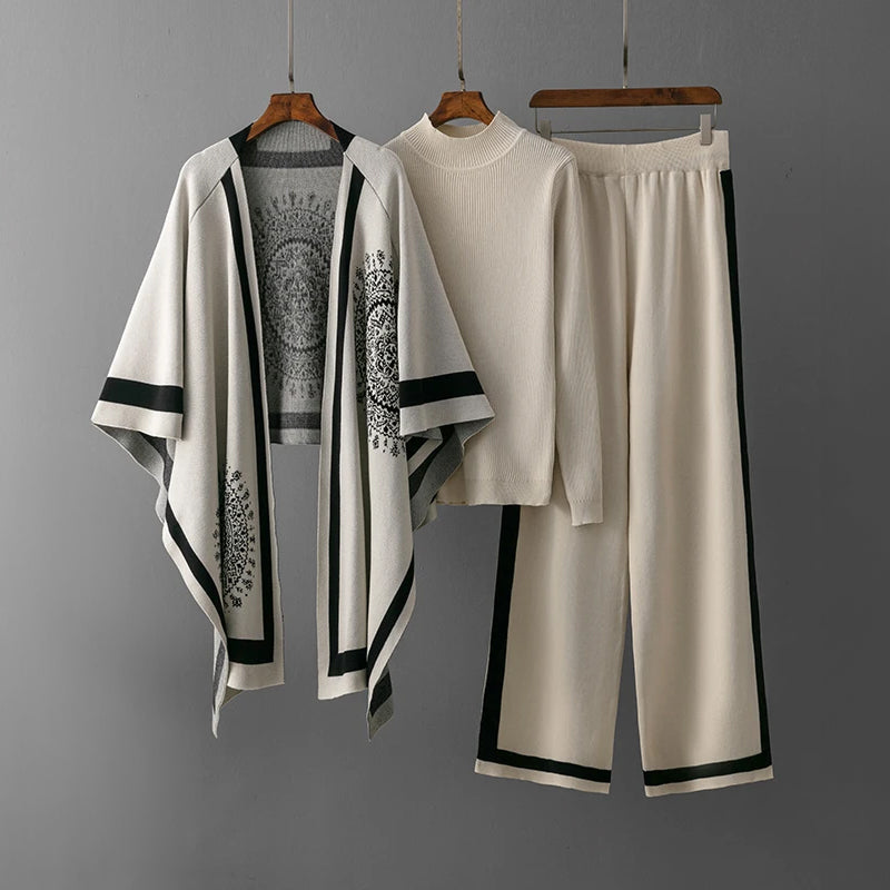 Maison Mary™ | Refined Kimono 3 Piece Set