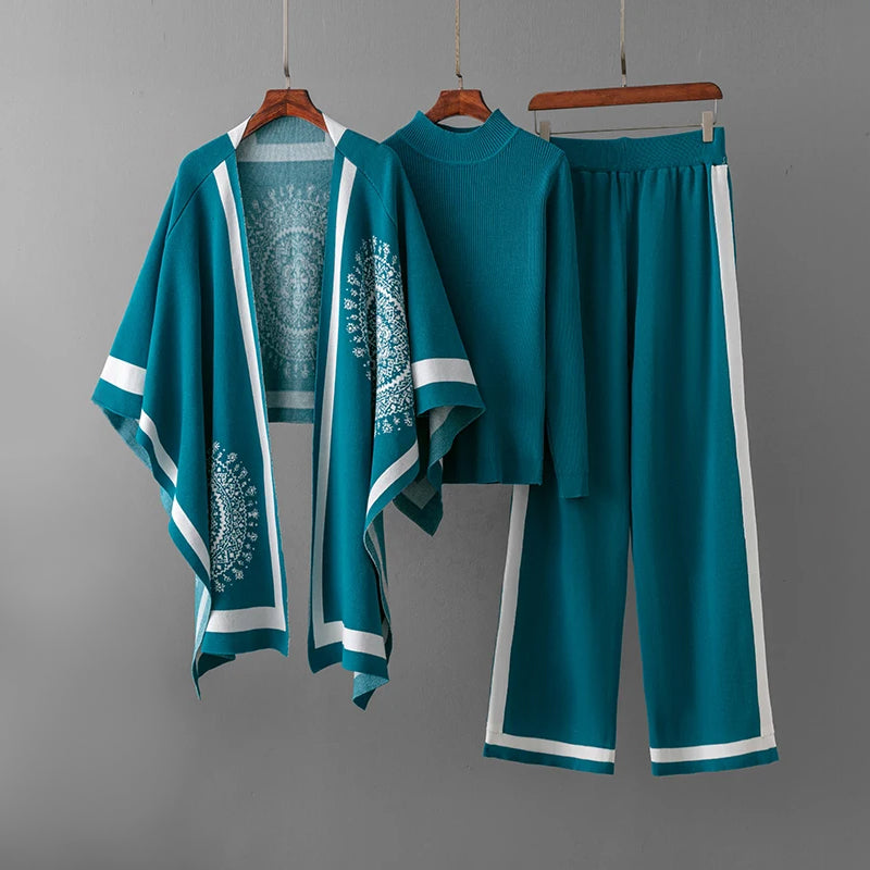 Maison Mary™ | Refined Kimono 3 Piece Set