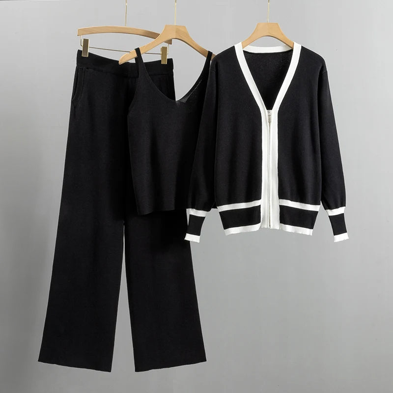 Maison Mary™ | Soft Marbella Knitted 3 Piece Set