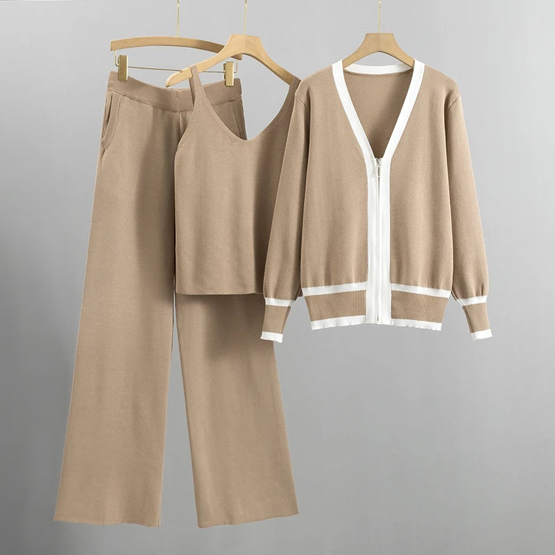 Maison Mary™ | Soft Marbella Knitted 3 Piece Set