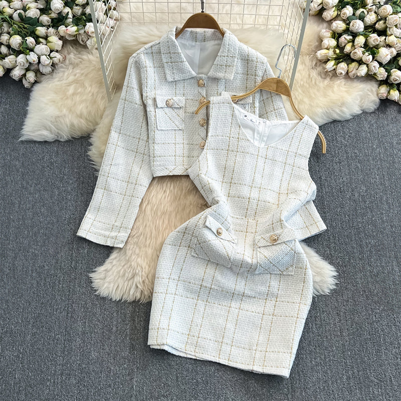 Maison Mary™ | Romantic Tweed 2 Piece Set