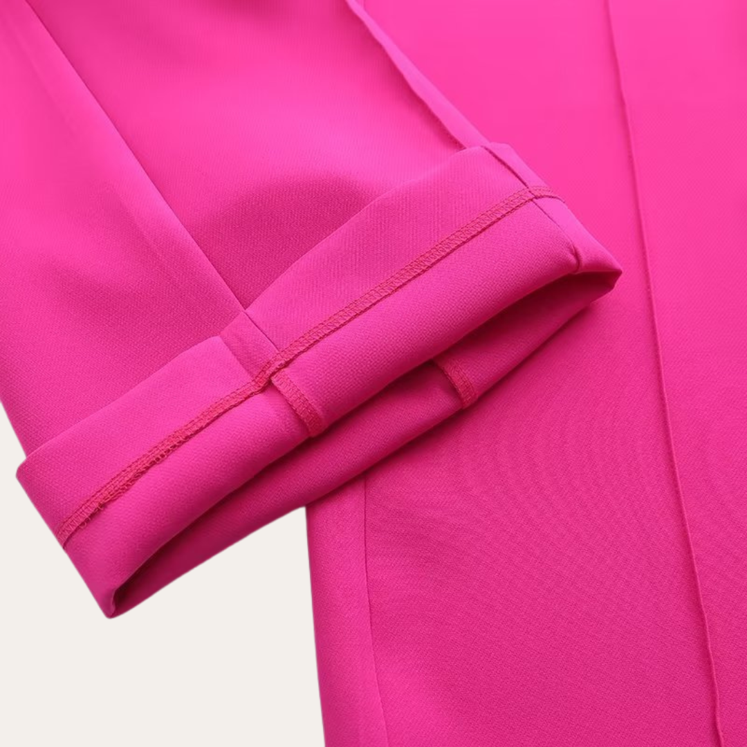 Maison Mary™ | Smart Casual Blazer and Wide-Leg Trousers Set