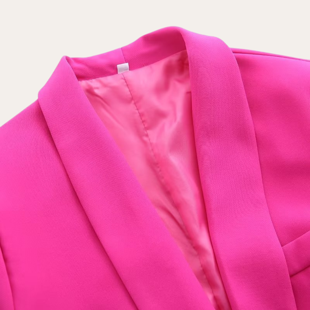 Maison Mary™ | Smart Casual Blazer and Wide-Leg Trousers Set