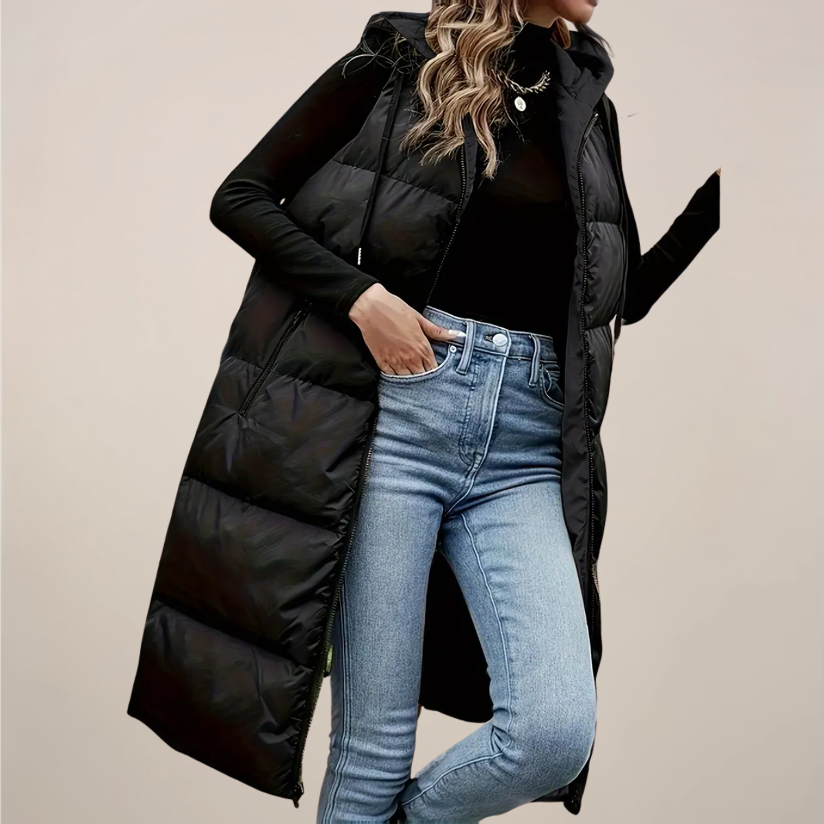 Maison Mary™ | Warm Longline Puffer Gilet