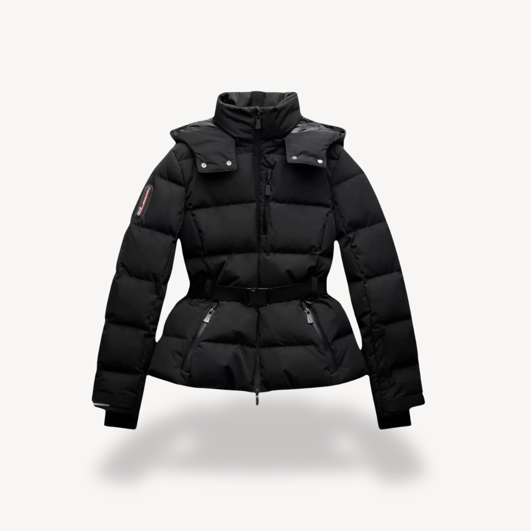 Maison Mary™ | Premium Black Puffer Jacket
