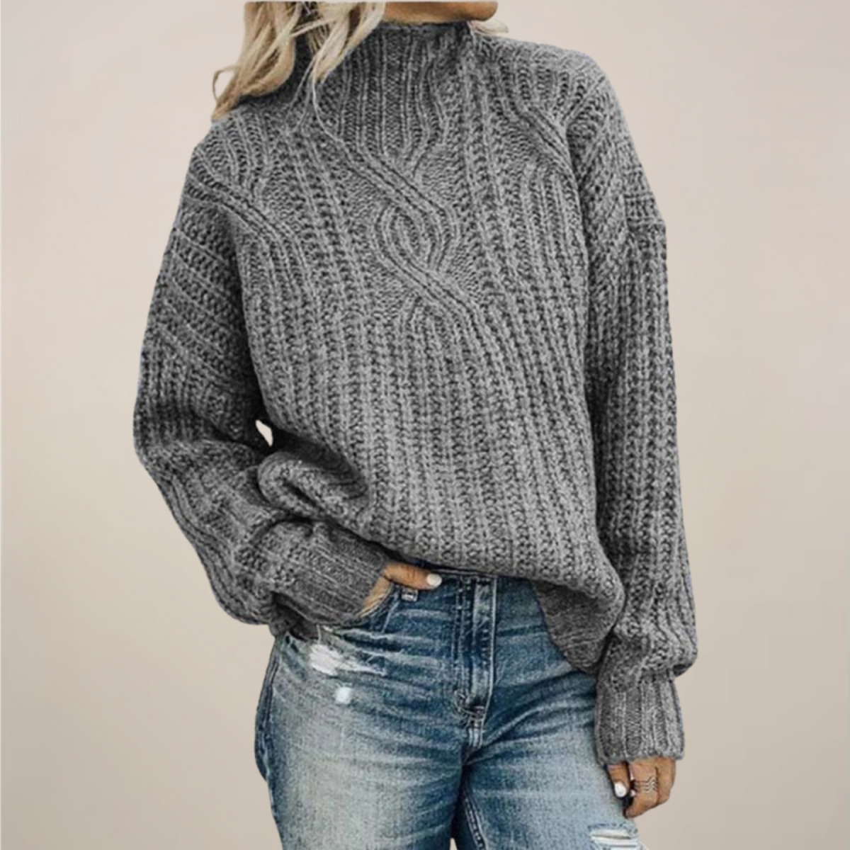 Maison Mary™ | Comfort Cable Knit Sweater