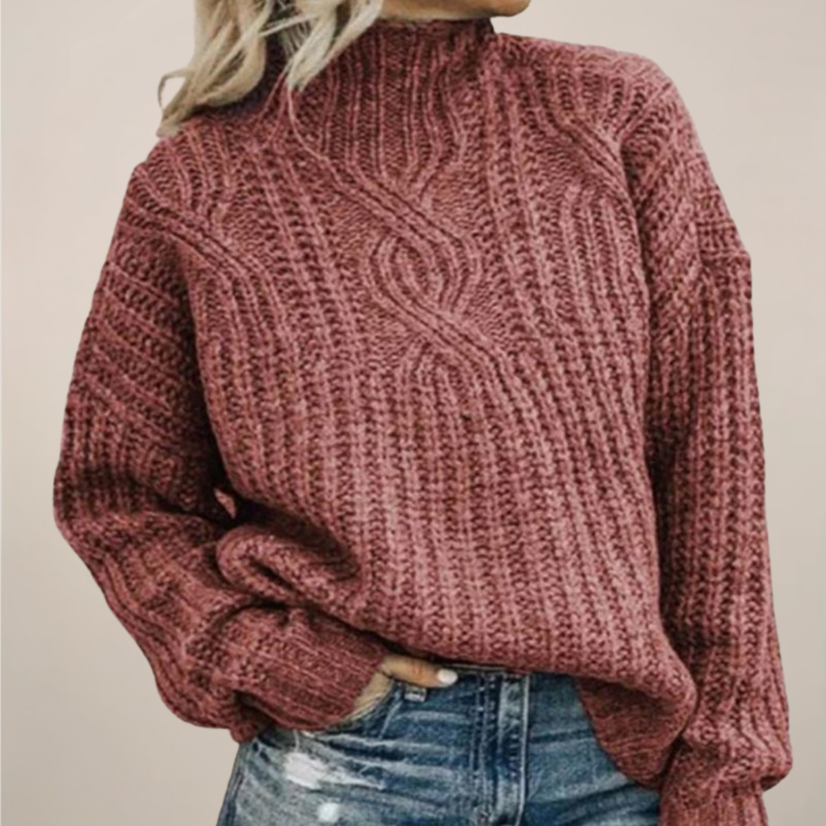 Maison Mary™ | Comfort Cable Knit Sweater