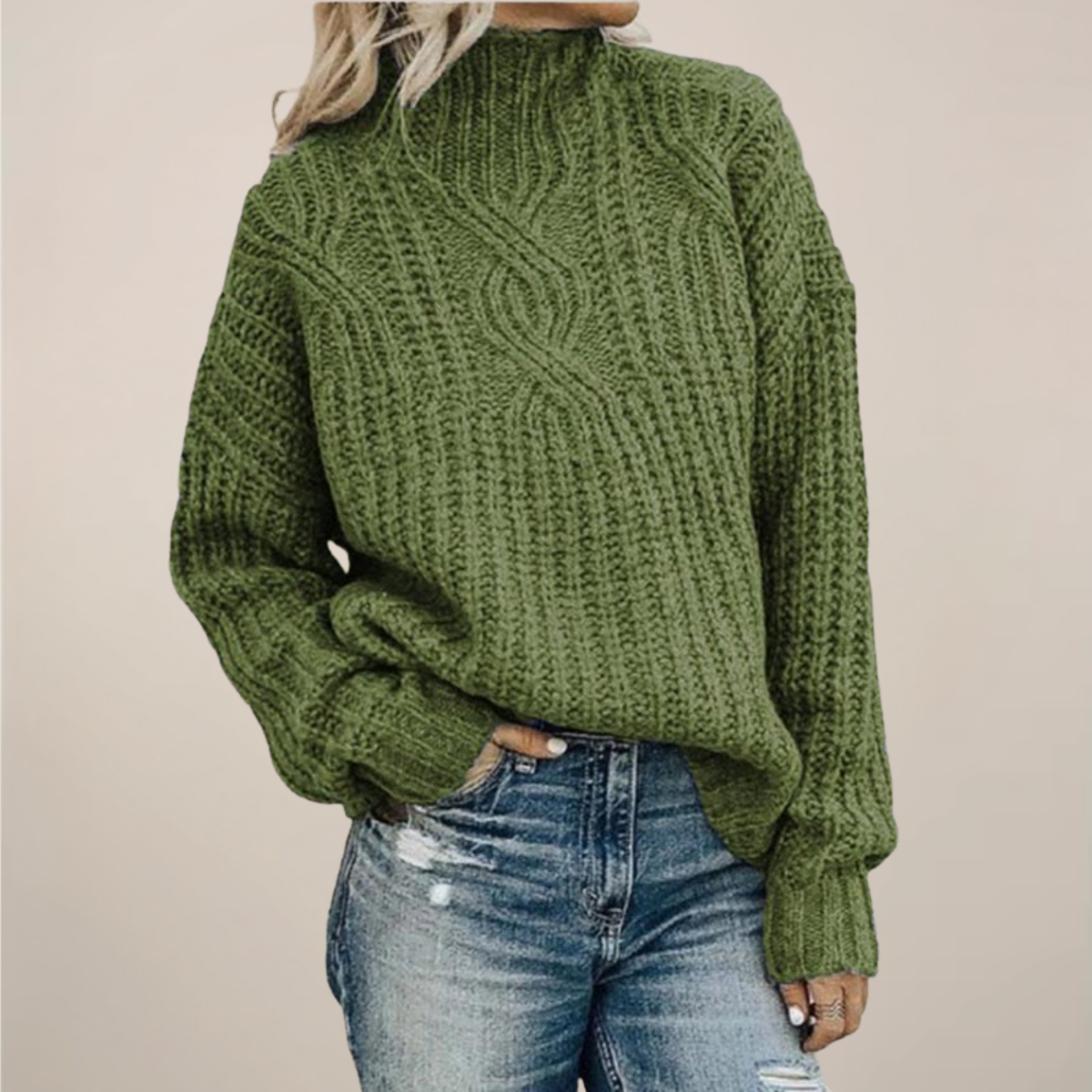 Maison Mary™ | Comfort Cable Knit Sweater