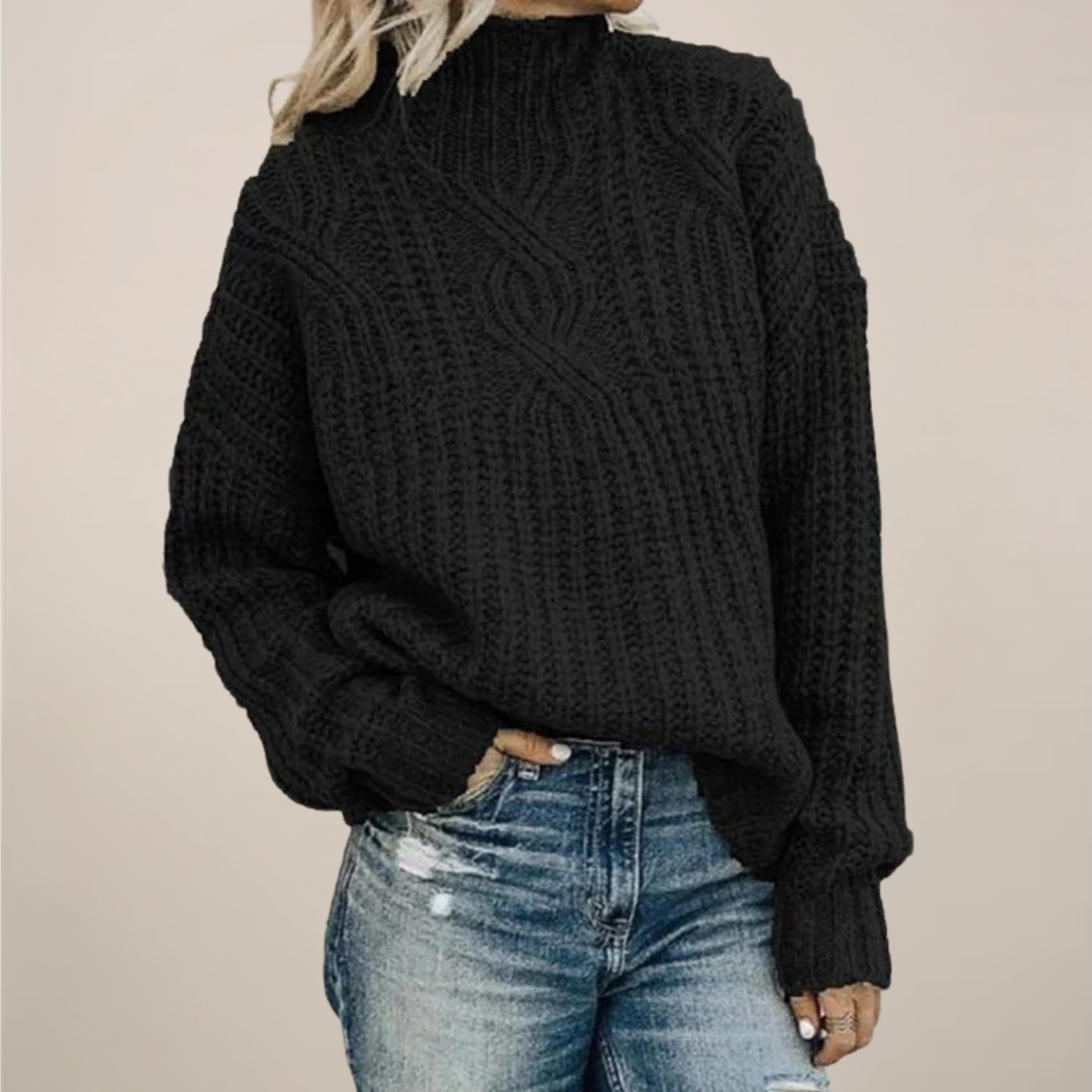 Maison Mary™ | Comfort Cable Knit Sweater