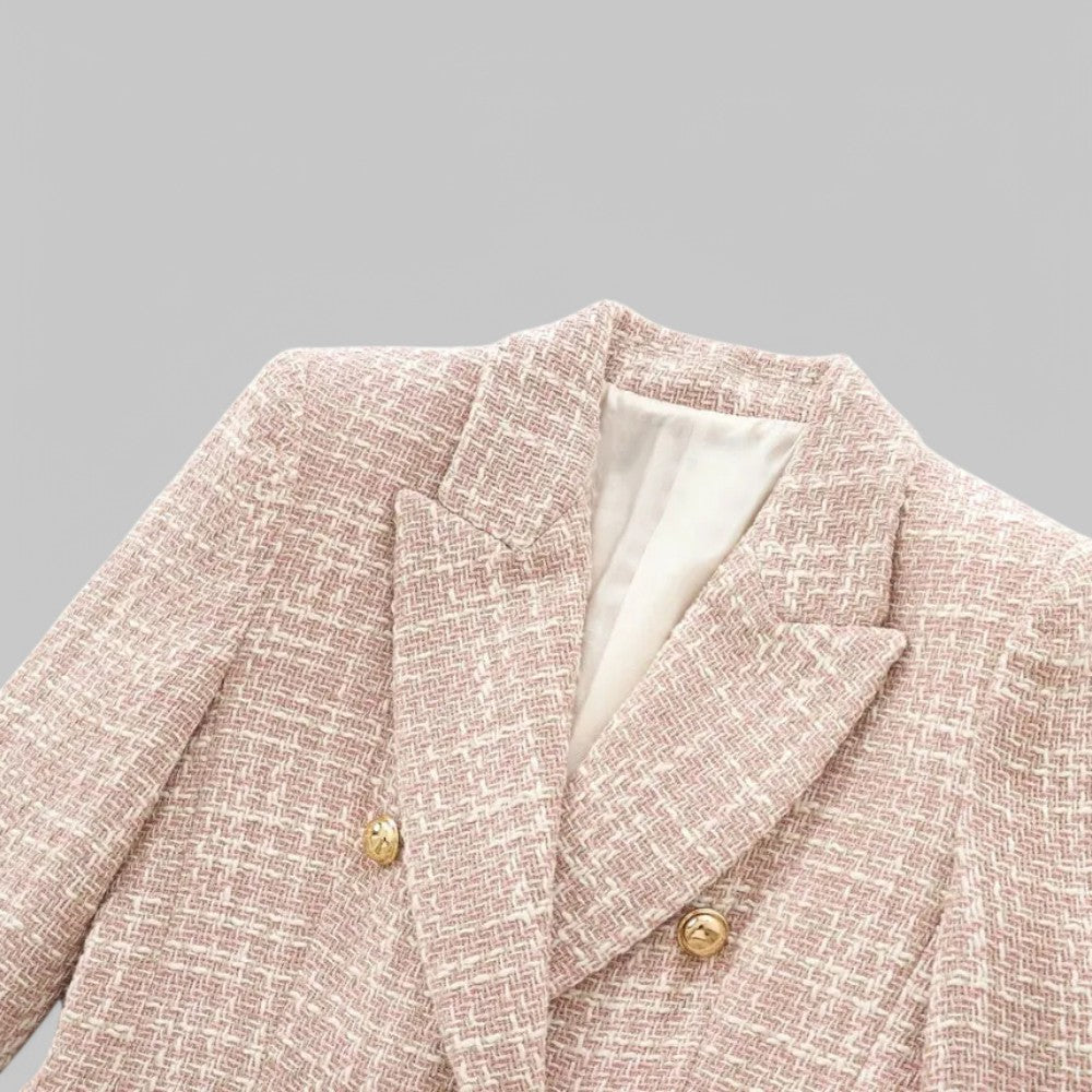 Maison Mary™ | Luxury Classic Double-Breasted Blazer