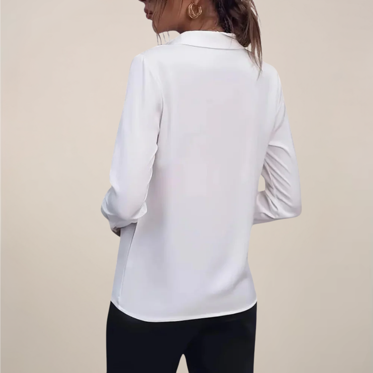 Maison Mary™ | Elegant Long Sleeve Blouse