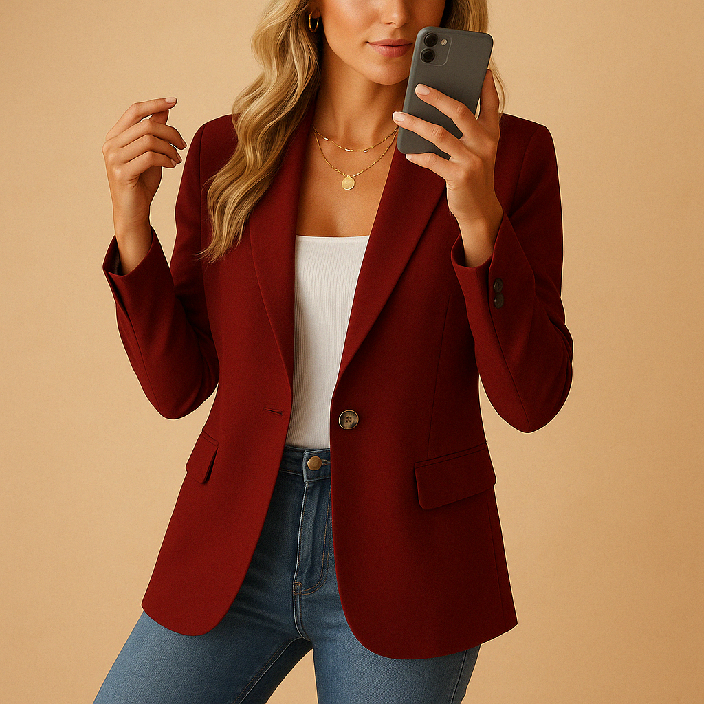 Maison Mary™ | Modern Fitted Blazer