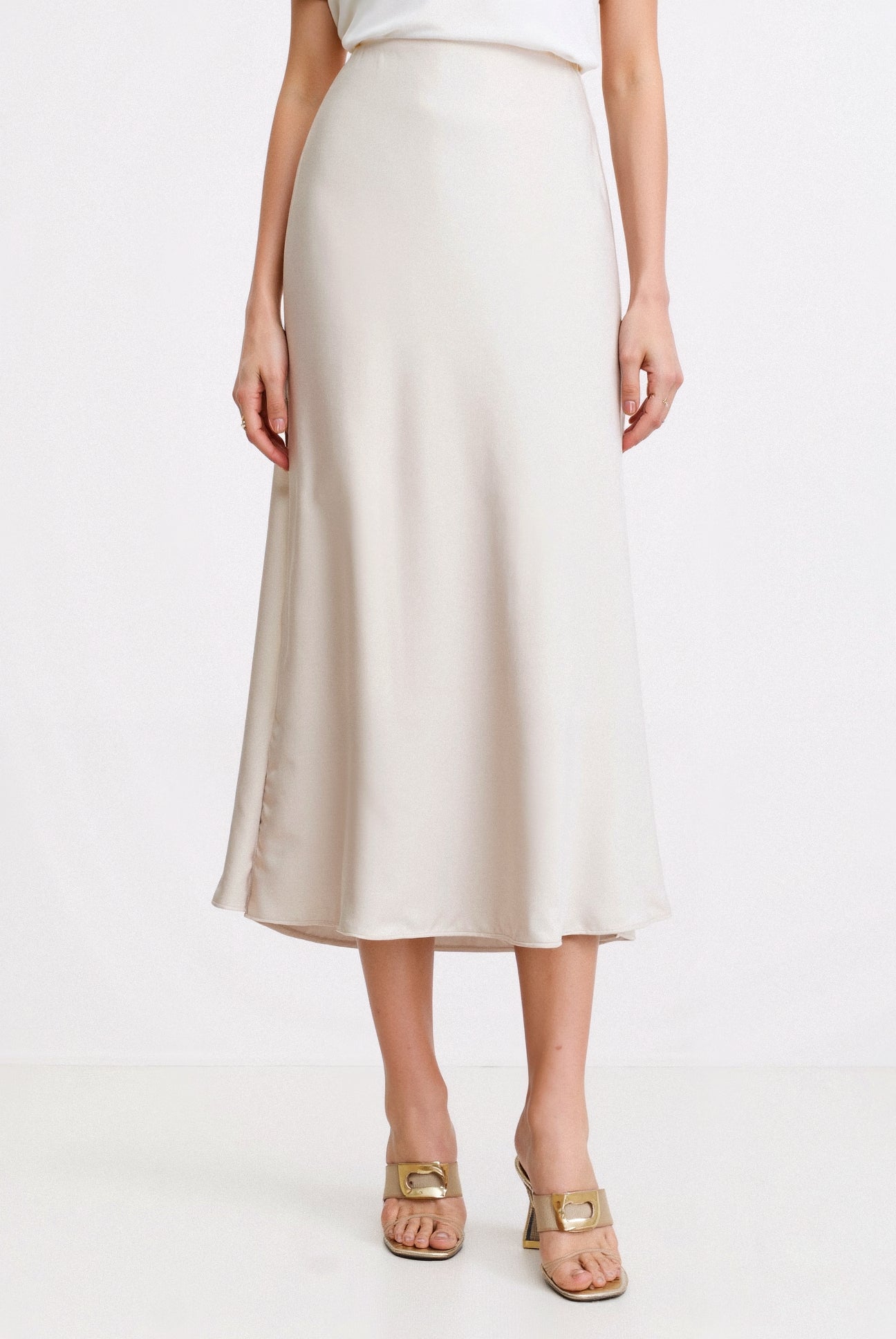 Maison Mary™ | Classic High-Waist Maxi Skirt