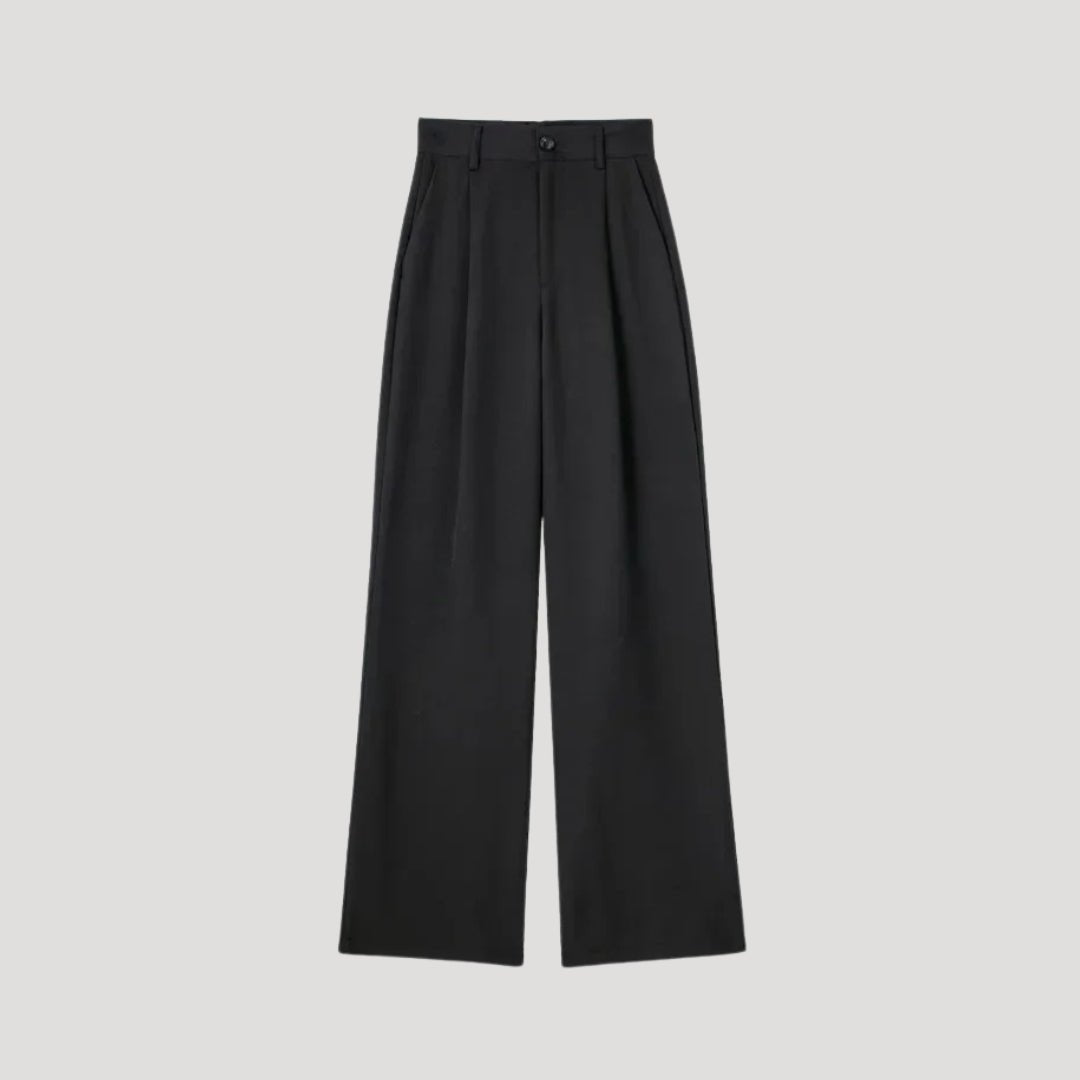 Maison Mary™ | Everyday High-Waist Wide-Leg Trousers