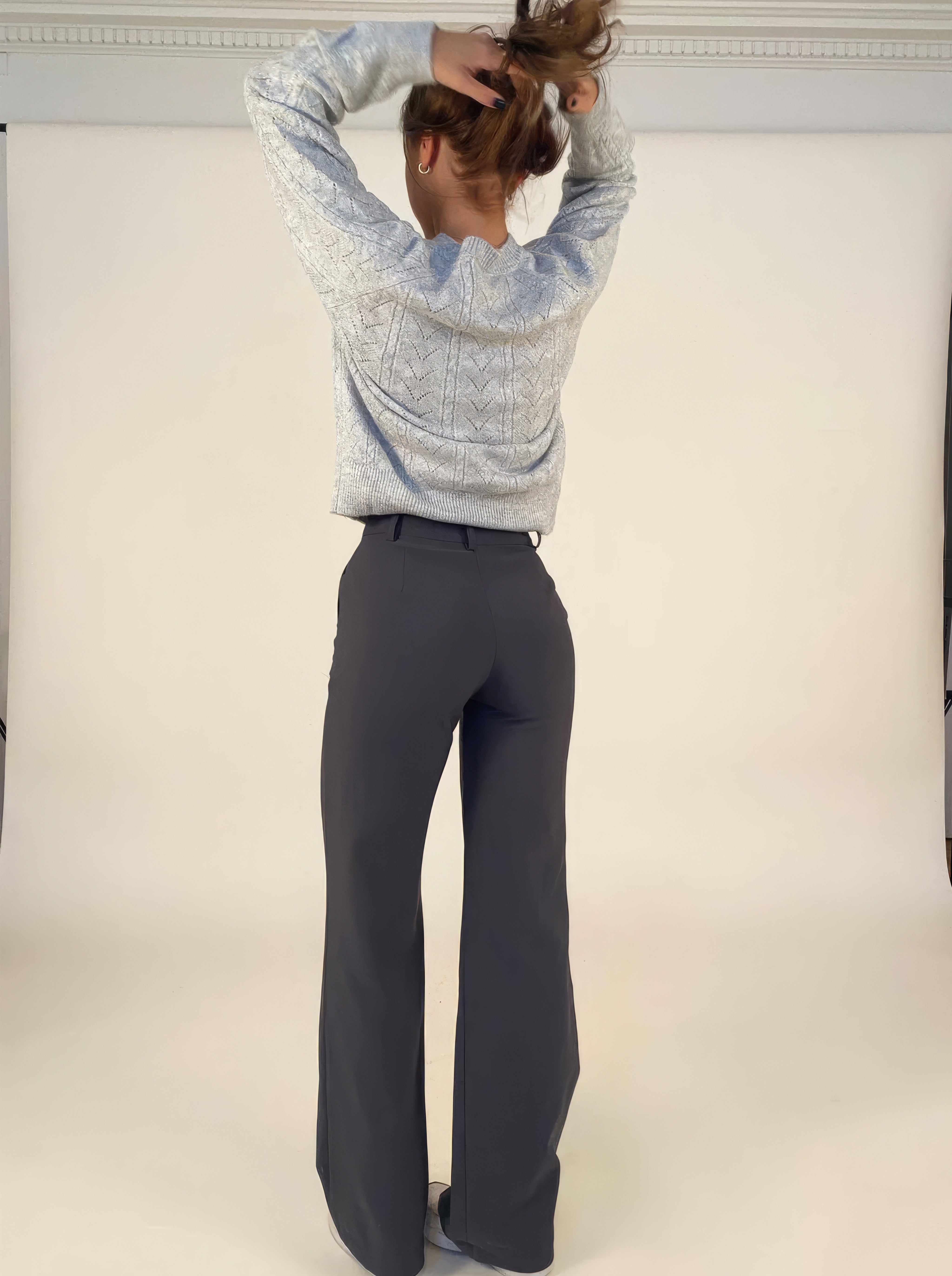Maison Mary™ | Casual High-Waisted Straight Leg Trousers