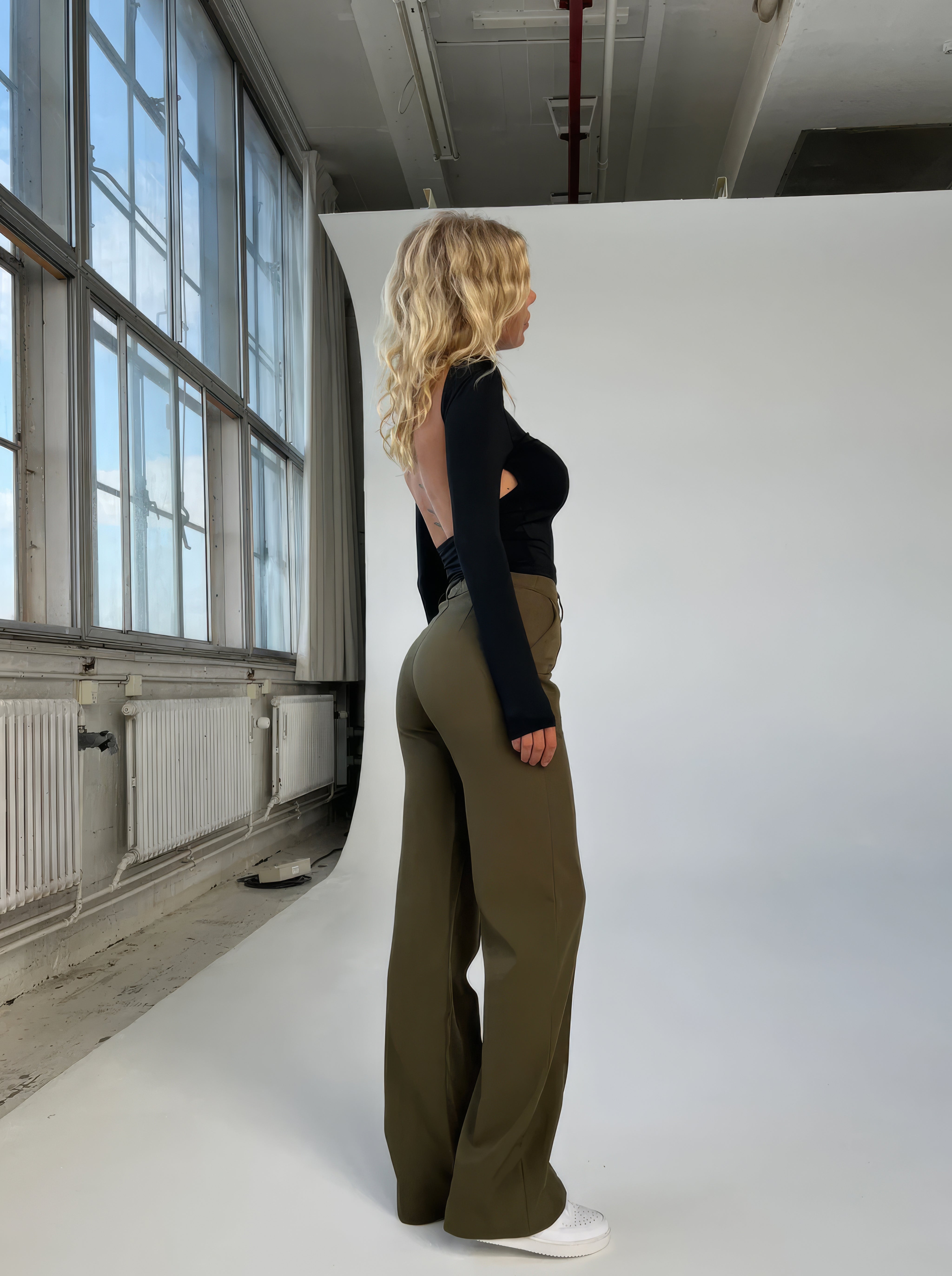 Maison Mary™ | Casual High-Waisted Straight Leg Trousers