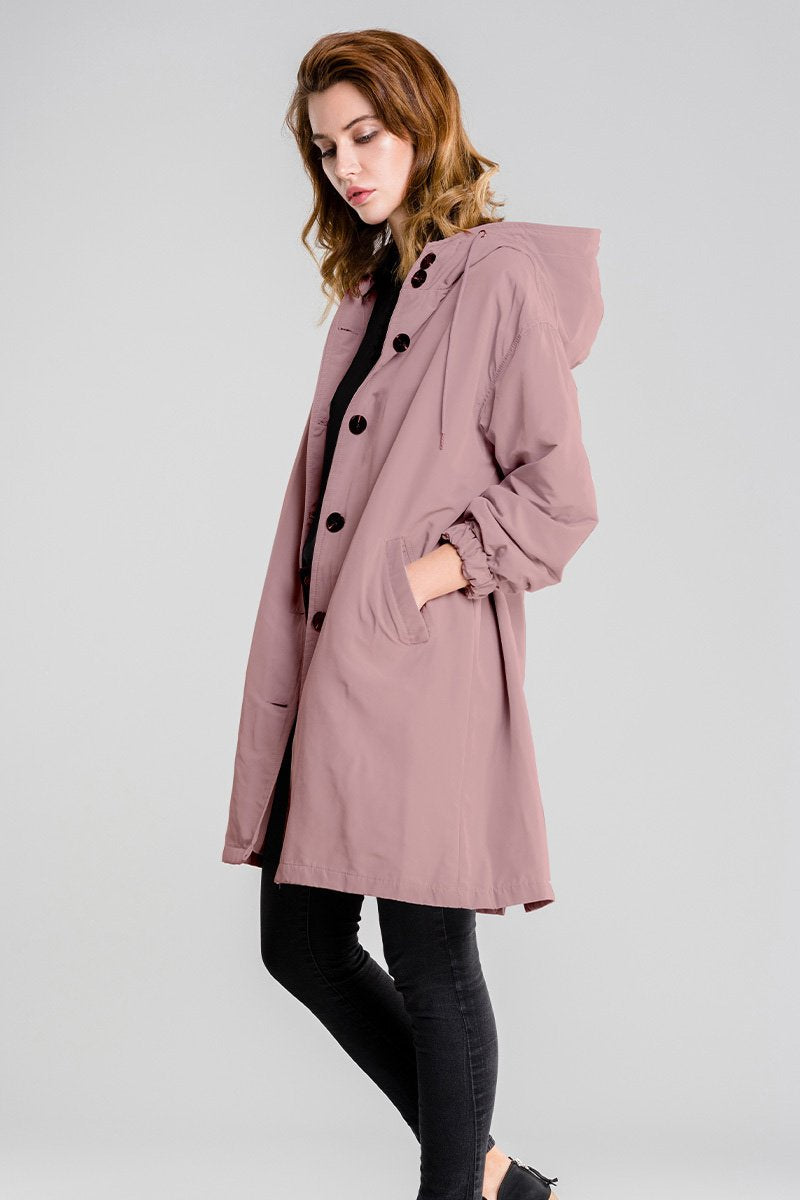 Maison Mary™ | Lightweight Hooded Coat