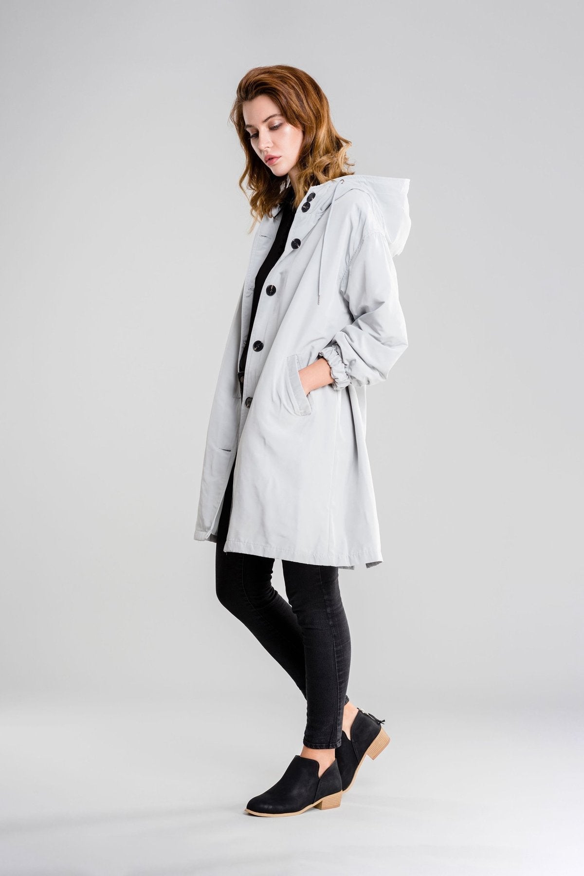 Maison Mary™ | Lightweight Hooded Coat