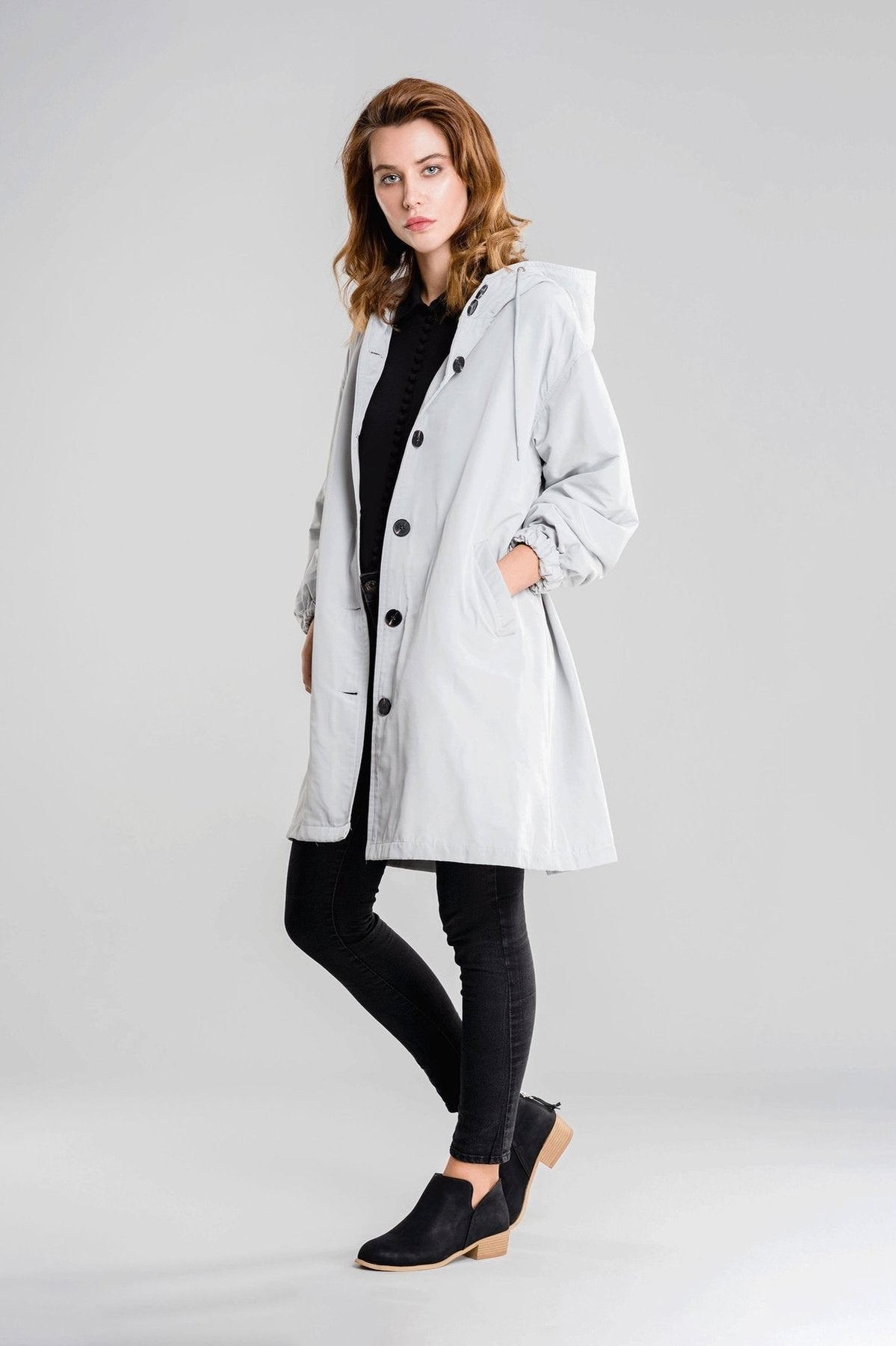 Maison Mary™ | Lightweight Hooded Coat