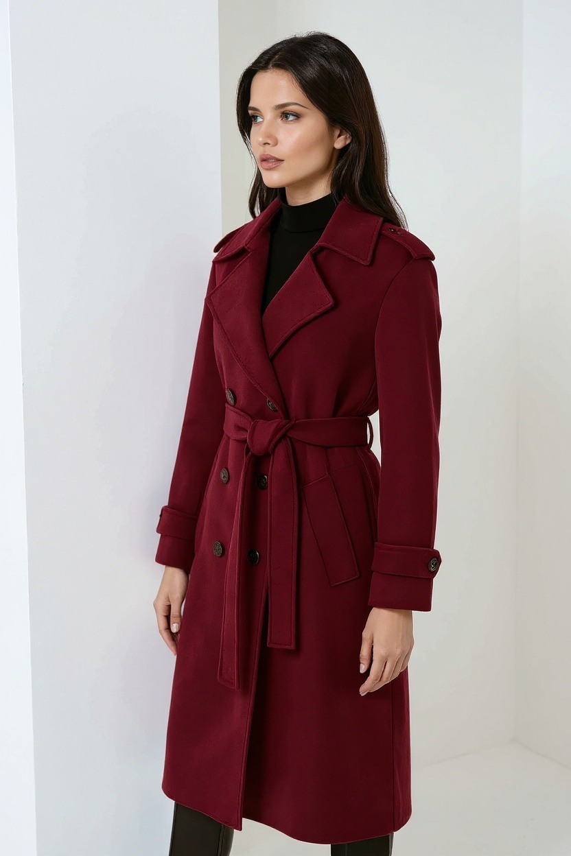 Maison Mary™ | Classic Long Trench Coat