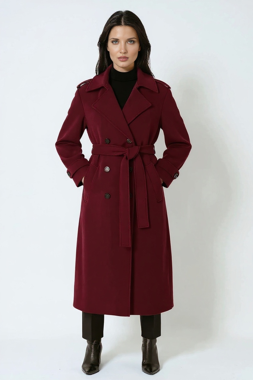 Maison Mary™ | Classic Long Trench Coat