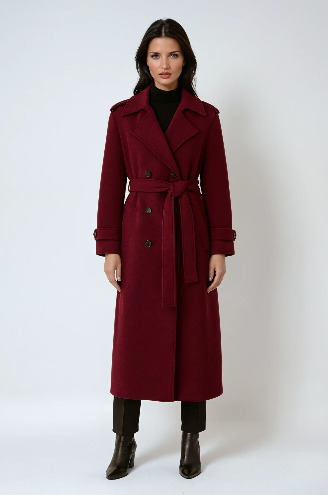 Maison Mary™ | Classic Long Trench Coat