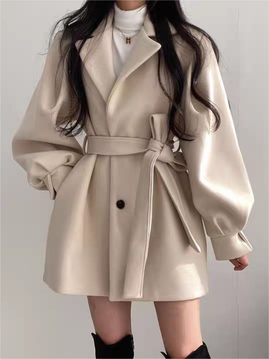 Maison Mary™ | Elegant Belted Coat