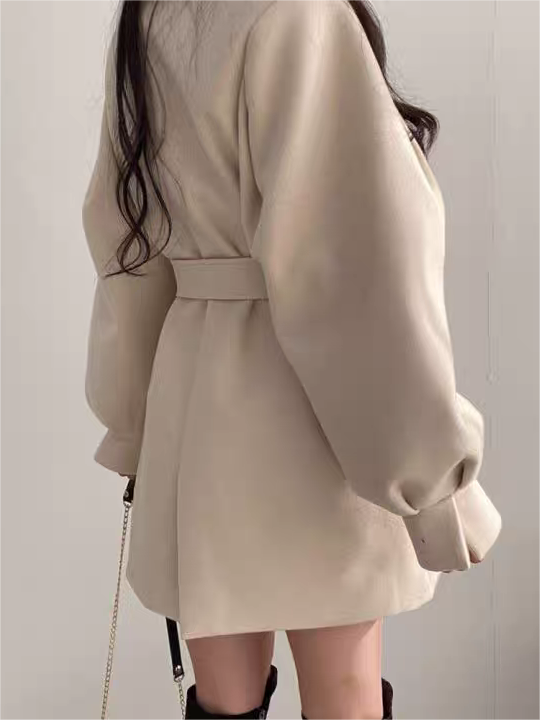 Maison Mary™ | Elegant Belted Coat