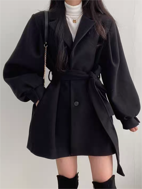 Maison Mary™ | Elegant Belted Coat
