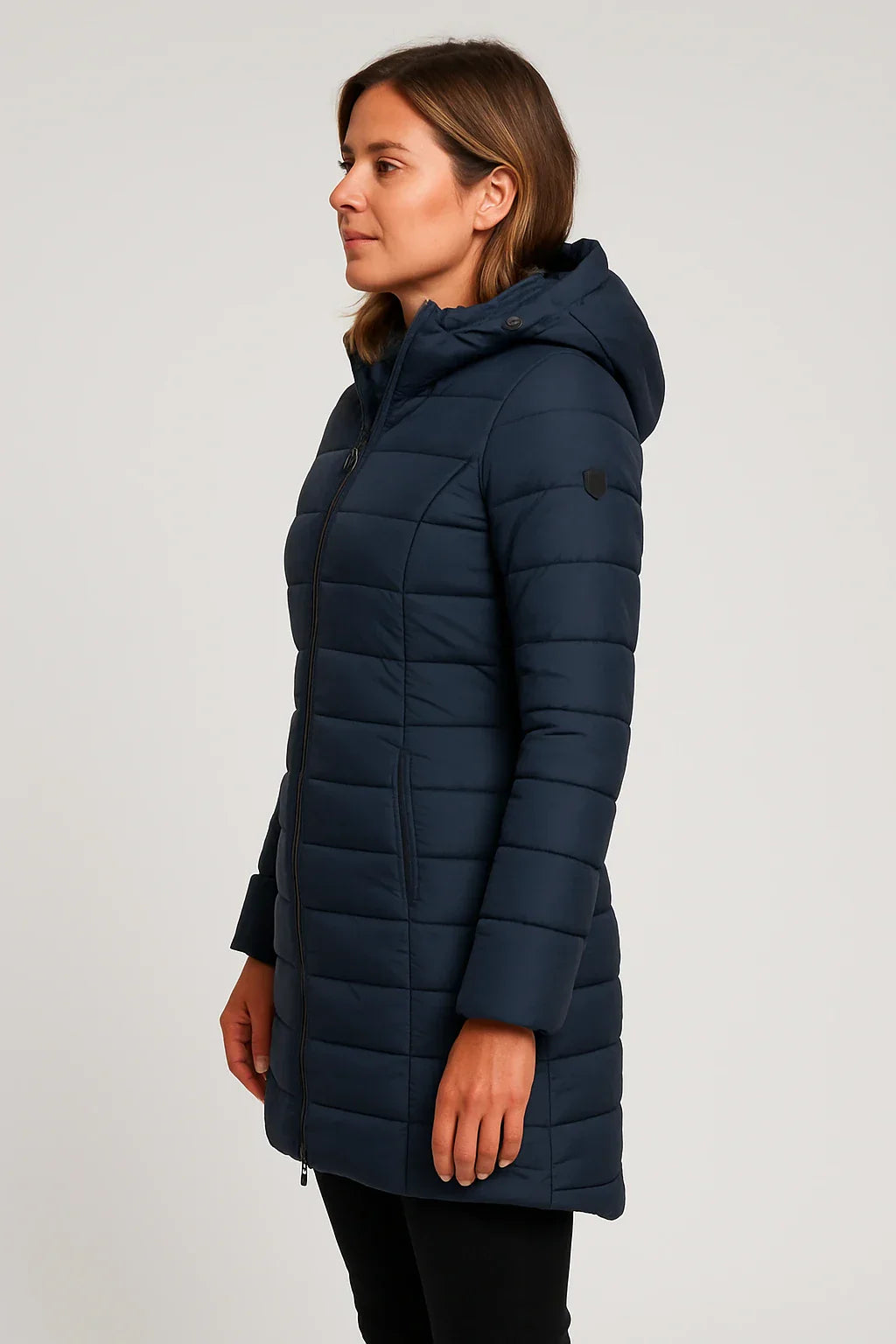 Maison Mary™ | Modern Quilted Puffer Coat